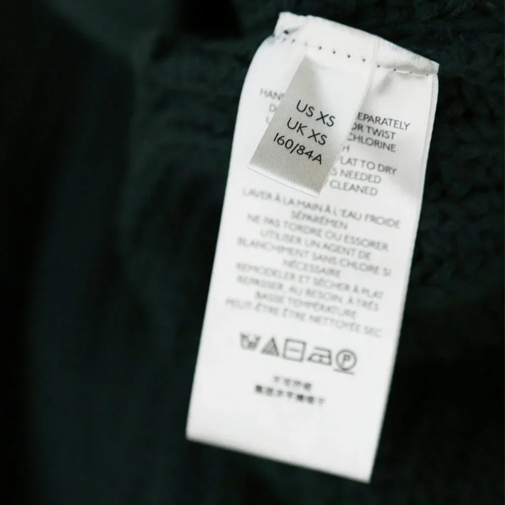 Free People Swim Too Deep Collar Longline Cardi Cardigan Hunter Green $158 XS - Picture 14 of 15